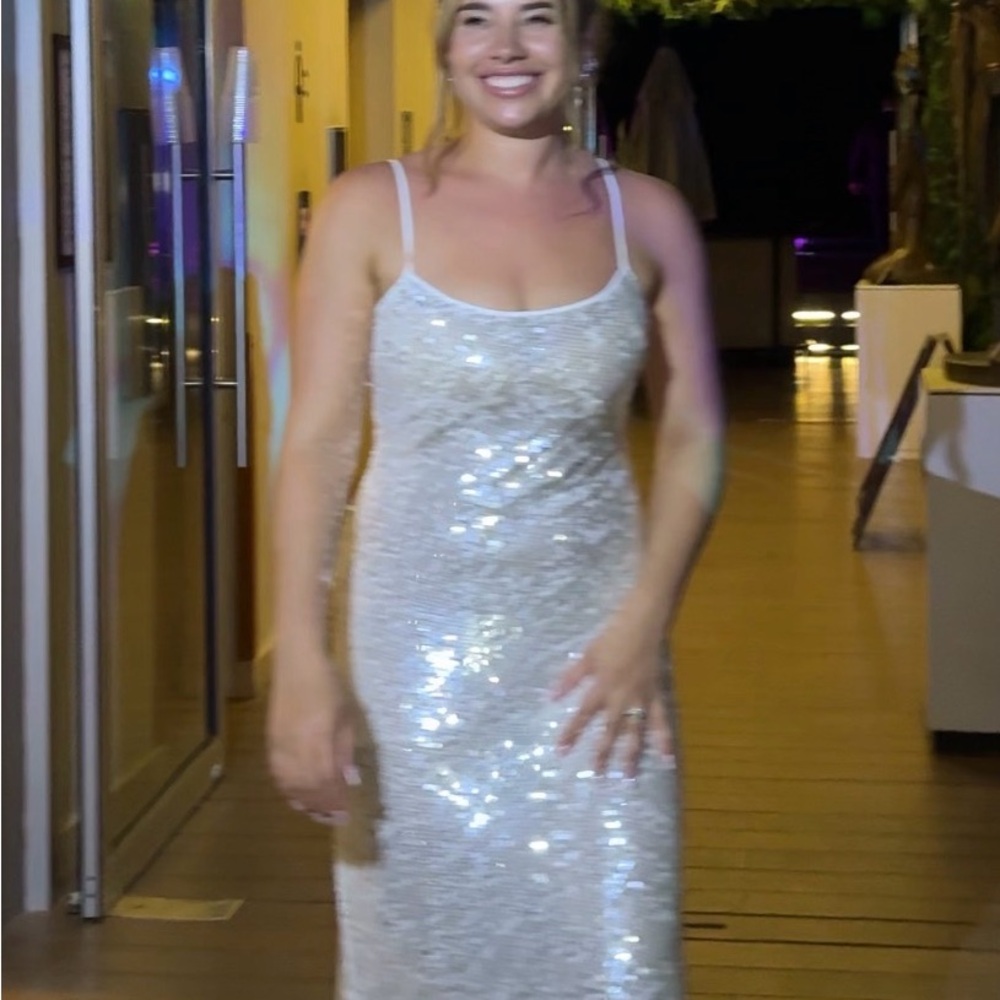 Rumored Vintage Sparkly Slip Maxi Dress - Picture 4 of 4
